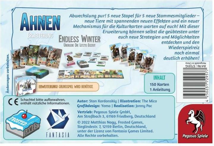 Image du produit Pegasus 57331G - Endless Winter : Ancêtres, dès 12 ans (extension DE) (Allemand)