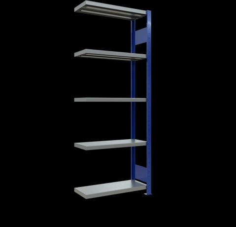 Stecksystem Anbauregal MULTIplus250 mit Längenriegel