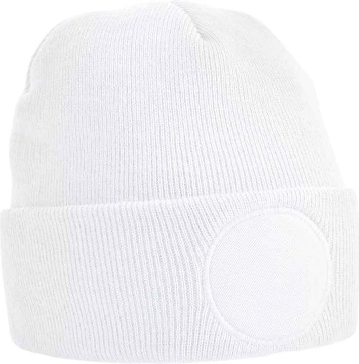 Beechfield Runder Patch Beanie