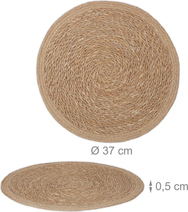 Immagine prodotto Relaxdays 10x tovagliette-paglia (10 pz.)