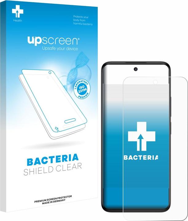 Produktbild upscreen Schutzfolie Displayschutz Displayschutzfolie Folie Klar antibakteriell (1 Stück, Xiaomi Redmi K60E 5G)