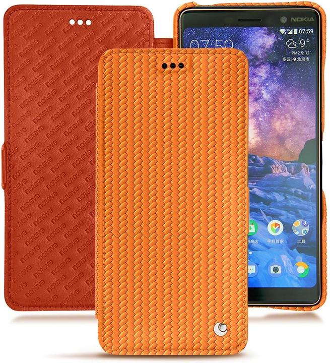 Actual product image Noreve Leather case horizontal (Nokia 7 Plus)