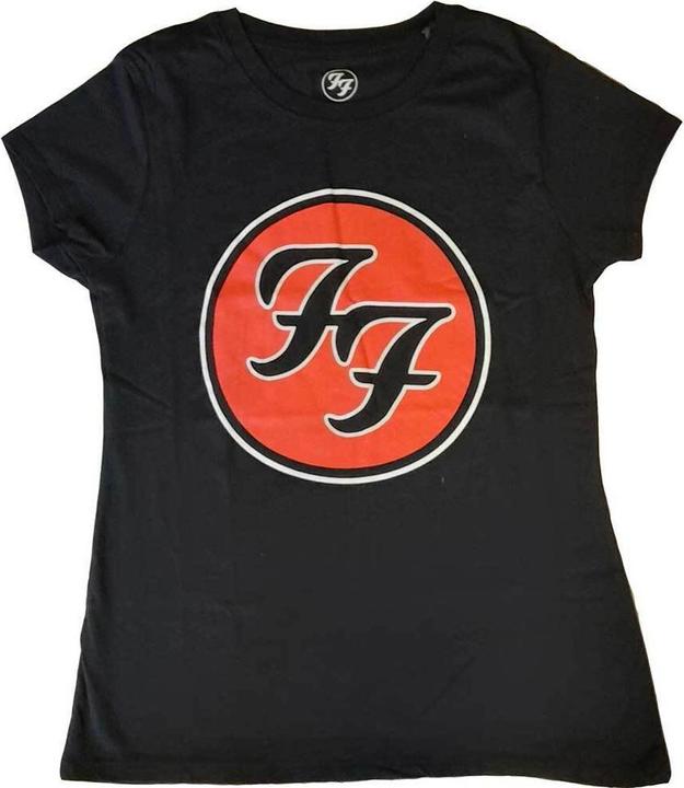Immagine prodotto Foo Fighters Maglietta con logo in cotone (S)