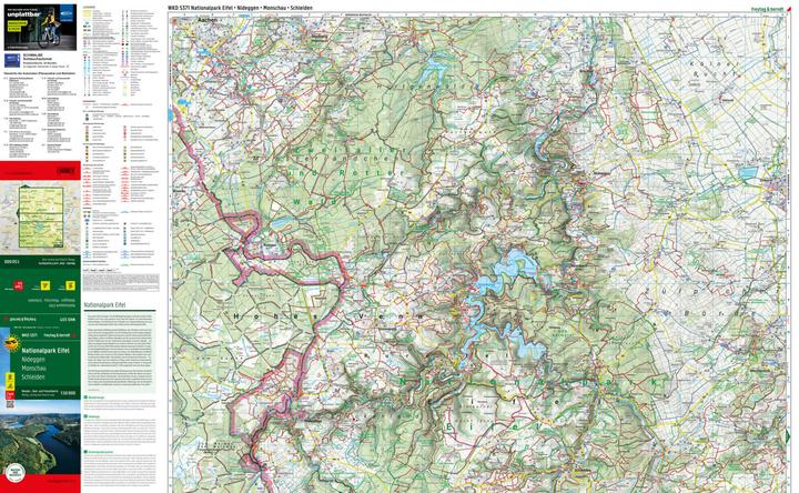 Produktbild Nationalpark Eifel, Wanderkarte 1:50.000