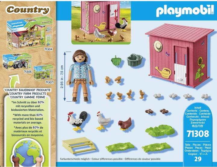Produktbild Playmobil Hühner mit Küken (71308, Playmobil Country)