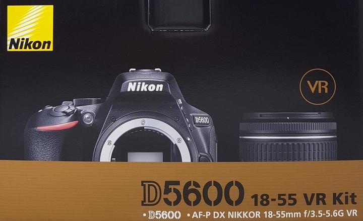 Image du produit Nikon D5600 Kit avec carte mémoire 16Go et sacoche (24.20 Mpx, APS-C / DX)