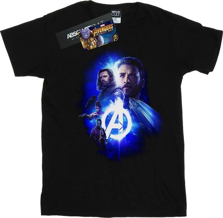 Avengers Infinity War Cap Bucky Team Up TShirt (M)