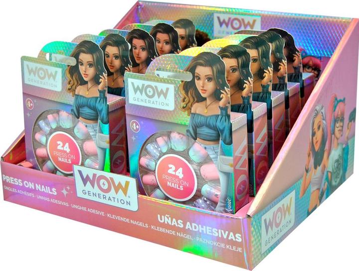 Actual product image Kids Licensing Wow Generation Nail Stickers (Artificial nails, Multicolor)