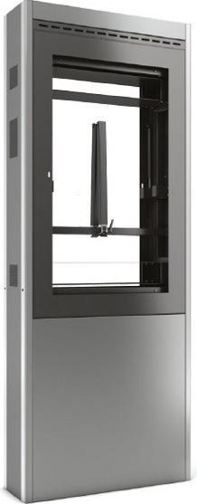 Produktbild DSS Outdoor Stele Portrait 75", Metall, Double Side