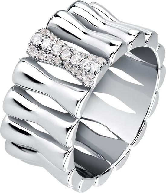 Morellato Essenza SAWA20 Recycled Silver Modern Ring - Circuit: 52 mm (52, 925 Silber)