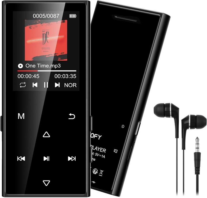 Swofy MP3-Player mit Bluetooth (128 Go)