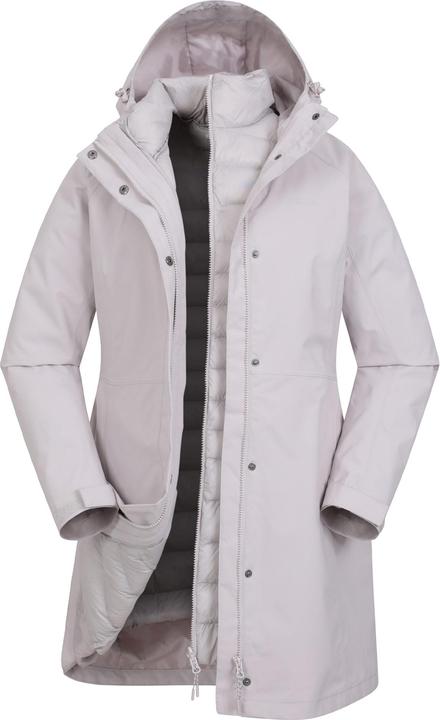 Immagine prodotto Mountain Warehouse Alaskan Giacca Lungo 3 In 1 Donna (42)