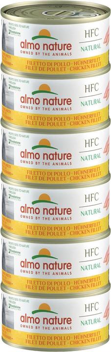 Nutritional values and ingredients Almo Nature Multipack with chicken fillet (Adult, 6 pcs., 70 g)