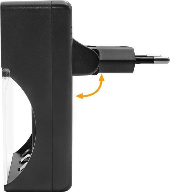Productafbeelding Qoltec 50653 Acculader voor Ni-MH type R03/AAA R6/AA (1 Pcs., AAA, AA, 3000 mAh)