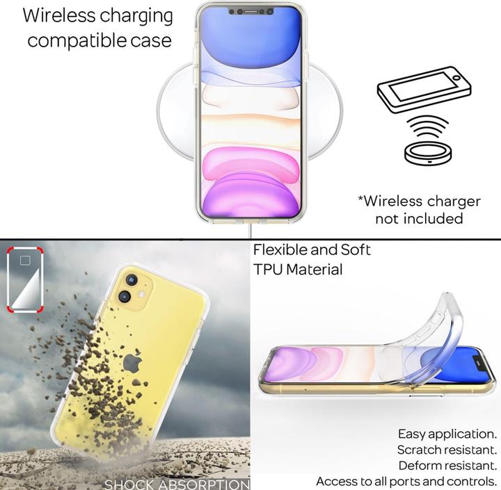 Immagine prodotto Nalia Custodia per cellulare a 360 gradi (Apple iPhone 11)