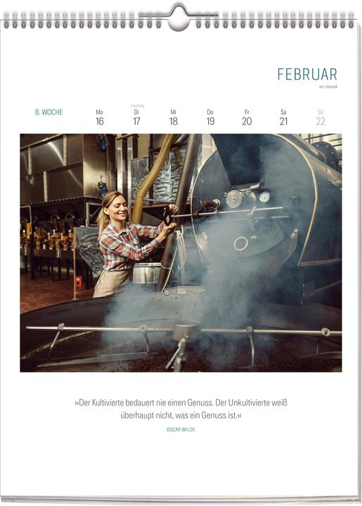 Produktbild Literarischer Café-Kalender 2026 (Deutsch)