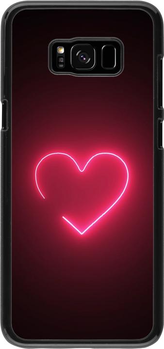 Actual product image PhoneLook Cover Valentine 2023 single neon heart (Samsung Galaxy S8+)