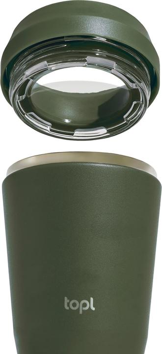 Produktbild Topl Trinkbecher To Go Patentierter 360° Deckel Edelstahl 235ml (0.24 l)