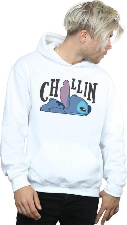 Immagine prodotto Disney Lilo And Stitch Chillin Felpa con Cappuccio Uomo (S)