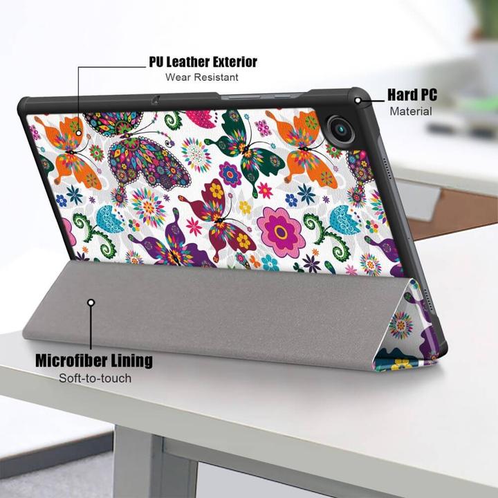 Produktbild Cover-Discount Galaxy Tab A7 Lite - Tri-fold Smart Case Schmetterlinge (Galaxy Tab A7 Lite)