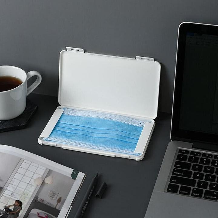 Image du produit Cover-Discount Rangement pratique pour masque d'hygiène Boîte blanche