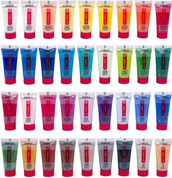 Produktbild Talens Art Creation Acrylfarben-Set, 36 x 12 ml (Mehrfarbig)