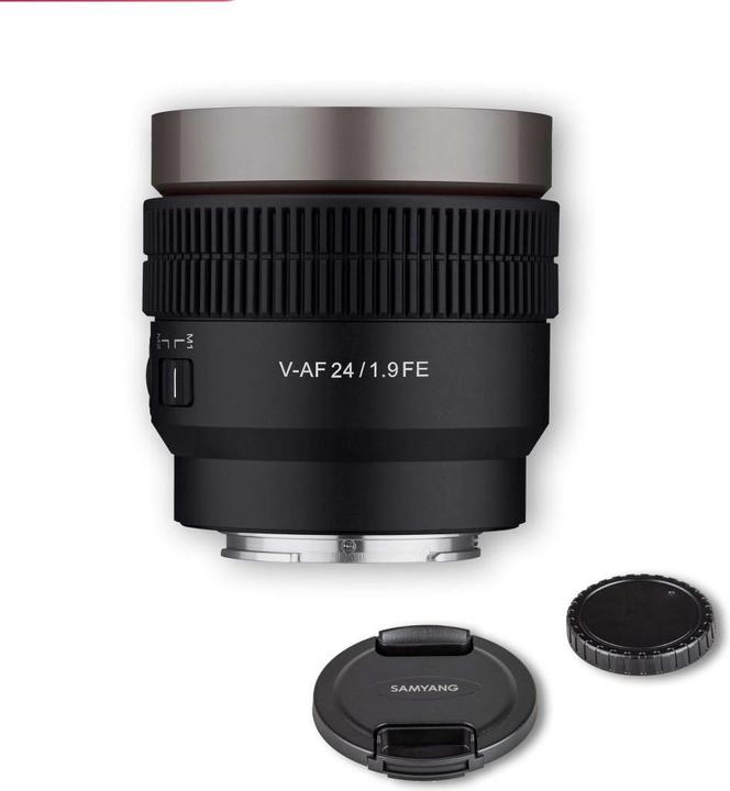 Image du produit Samyang V-AF 24mm T1.9, Sony E (Sony E, APS-C / DX, Plein format)