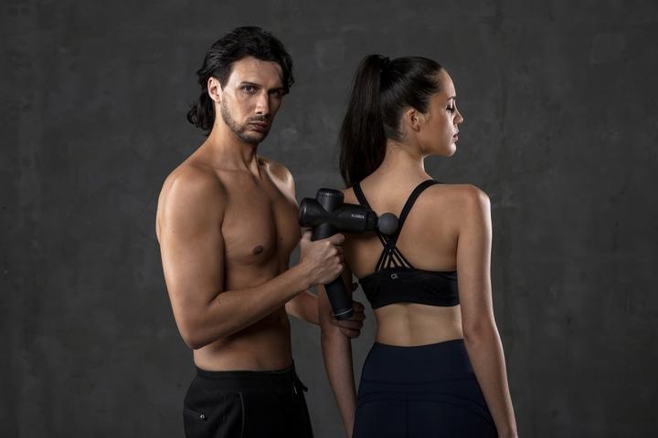 Actual product image Eleeels Massage gun