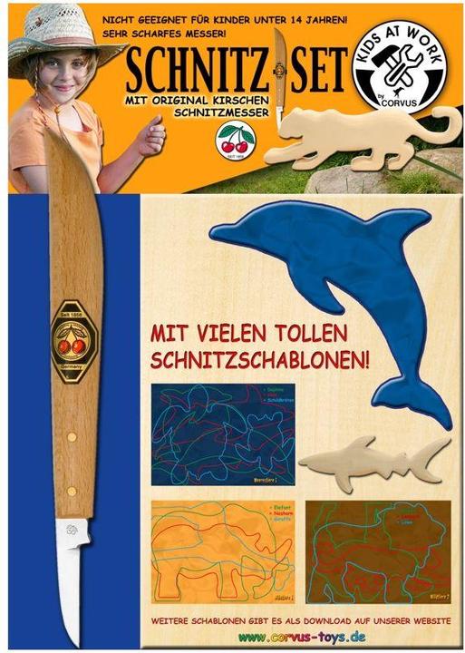Actual product image Corvus Toys Carving Set Knife