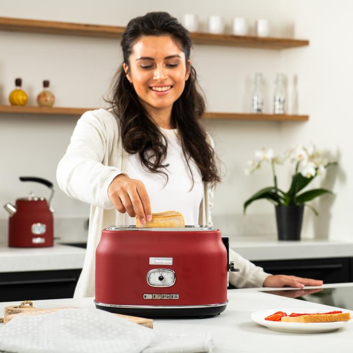 Actual product image Westinghouse Two-Slot Toaster Retro Series