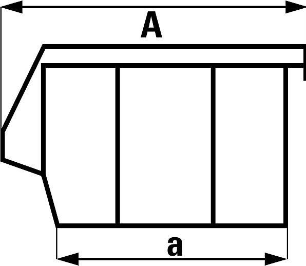 Image du produit Vipa Bac à bec en polyéthylène