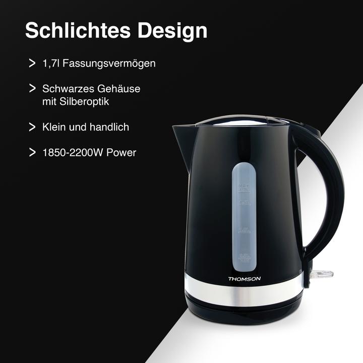 Actual product image Thomson Kettle with limescale protection filter (1.70 l)