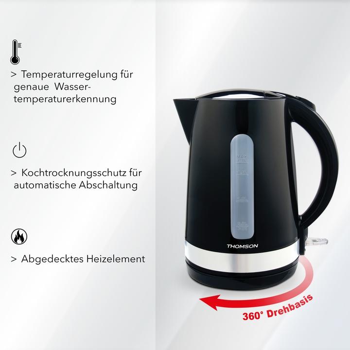 Actual product image Thomson Kettle with limescale protection filter (1.70 l)