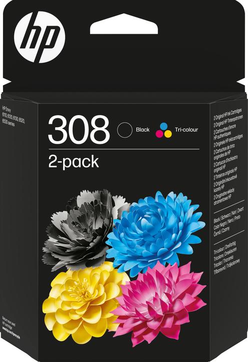 Actual product image HP 308 (M, C, Y, FC)