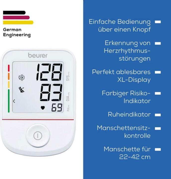 Image du produit Beurer BM 38 (Tensiomètre à bras)