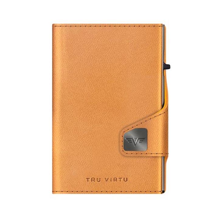 Image du produit Tru Virtu Portefeuille Click & Slide Vegan Bio Apple noix/argent