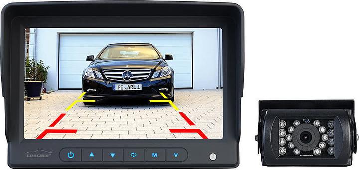 Produktbild Lescars Rückfahrkamera für Lkw