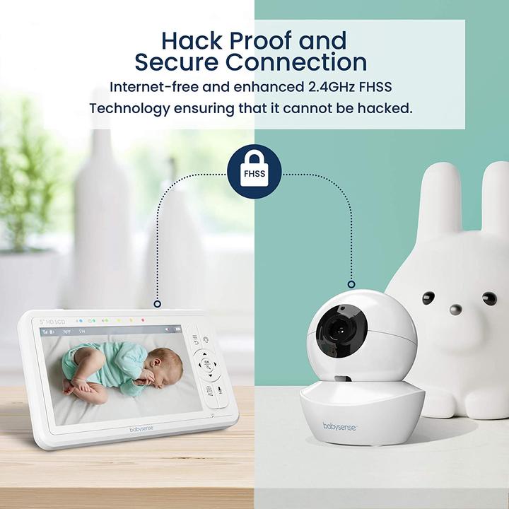 Image du produit Babysense Europe HD avec caméra (Vidéo et audio, 280 m)
