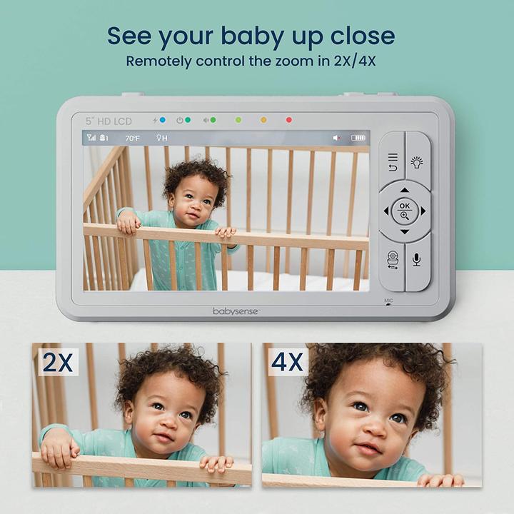 Image du produit Babysense Europe HD avec caméra (Vidéo et audio, 280 m)
