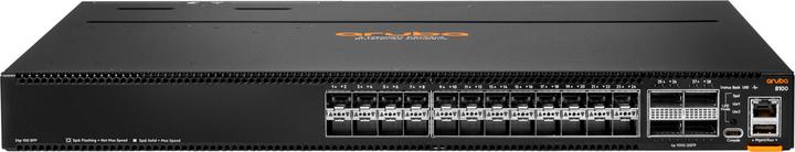 Image du produit Aruba HPE Networking CX 8100 24x10G SFP+ 4x40/100G QSFP28 FB Airflow 3Fan 2AC PSU Switch Bundle (28 Ports)
