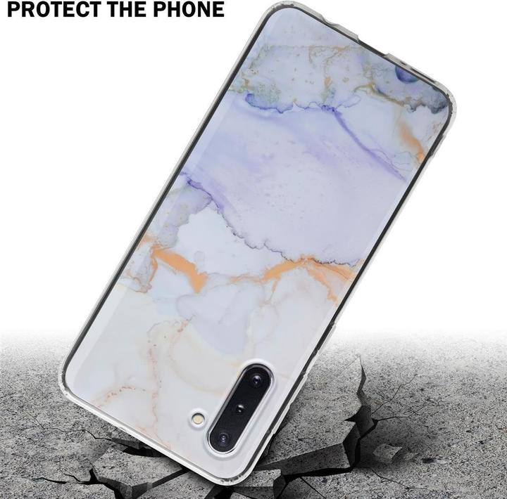 Produktbild Cadorabo IMD TPU Bunter Marmor Cover (Samsung Galaxy Note 10)