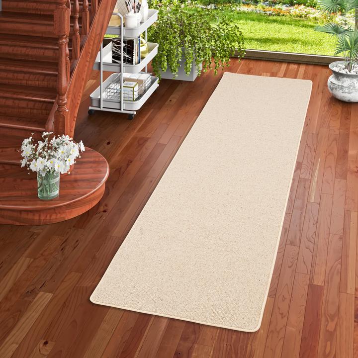 Actual product image Snapstyle Nature Carpet Runner Wool Berber (80 x 160 cm)