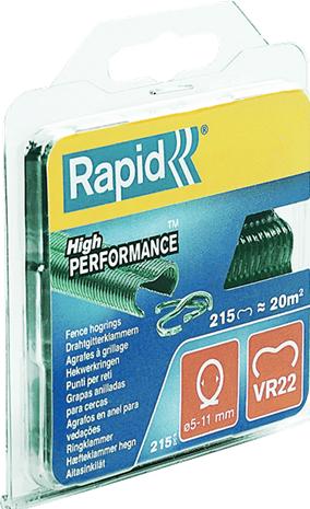 Produktbild Rapid VR22 Ringklammern grün 215 Stück