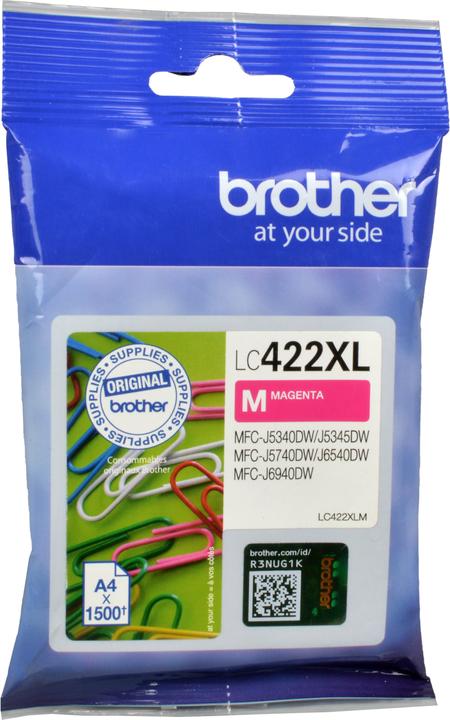 Image du produit Brother LC422XLM HY Cartouche d'encre pour BH19M/B Compatible with MFC-J5340DW MFC-J5740DW MFC-J6540DW MF (M)