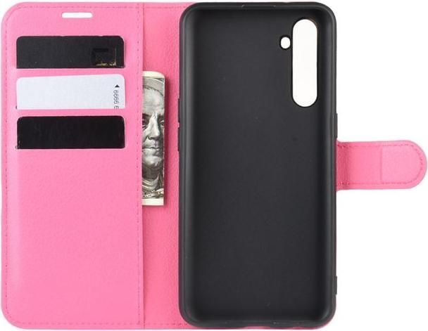Actual product image MU Classic Litchi Leather Bookcover Series (Realme XT, Realme X2)