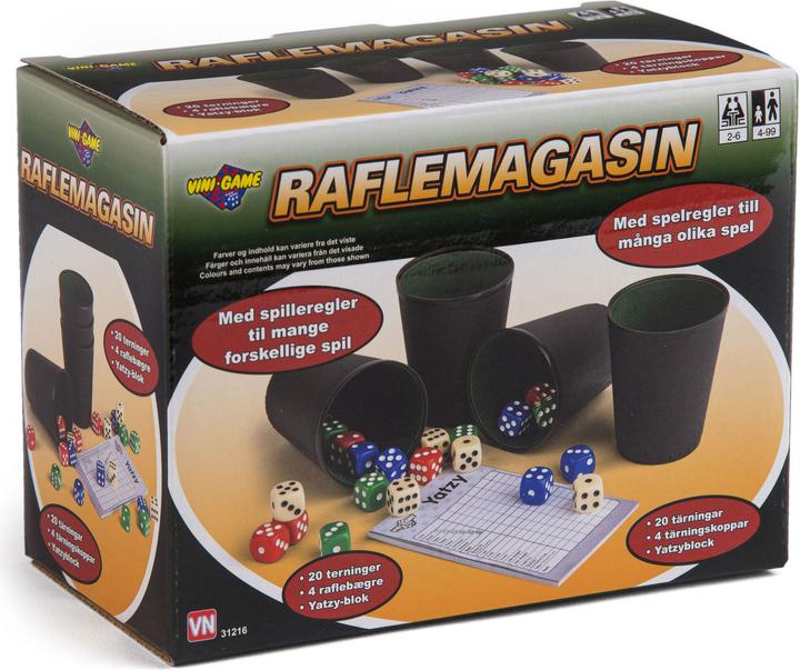 Image du produit Games Vini Game - Yatzy 4 pers. Set (31216)