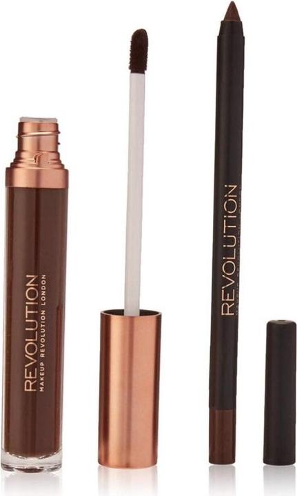Produktbild Makeup Revolution Retro Luxe Lip Kit Matte Glory 1g + 5.5ml (Matte Glory)