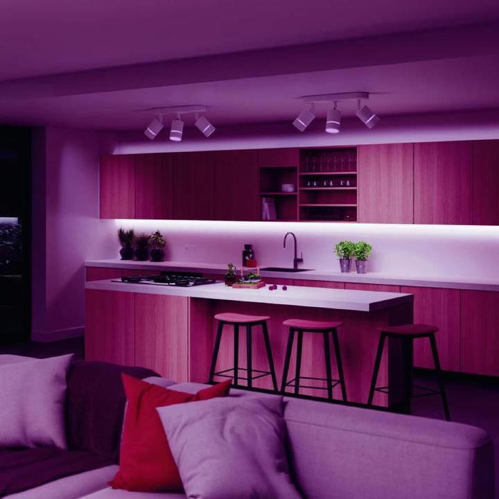Produktbild Müller Licht Spots, white+color LED-Indoor Wand- und Deckenleuchten (1800 lm)