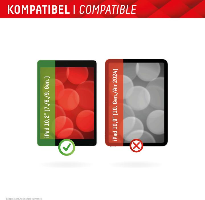 Actual product image Displex Tablet Privacy Safe, Tablet Blickschutzfolie (1 Piece, iPad 8, IPad 7th gen. 2019, IPad 9, iPad Air 2019 (3. Gen))