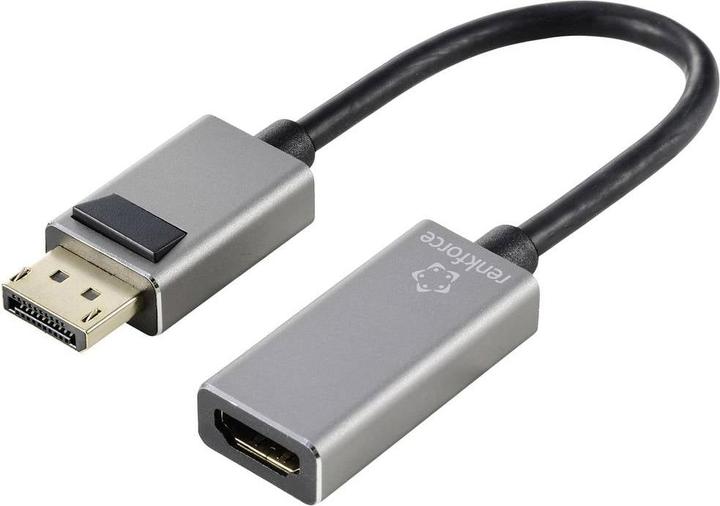 Renkforce RF-5246622 DisplayPort / HDMI Adapter (1x DisplayPort Stecker - 1x HDM (HDMI, 15 cm)
